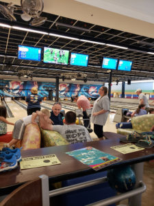 Youth bowling.