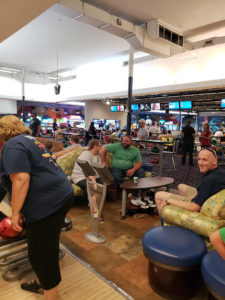 Youth bowling.