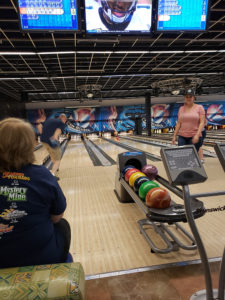 Youth bowling.