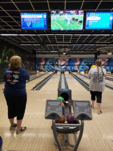 Youth bowling.