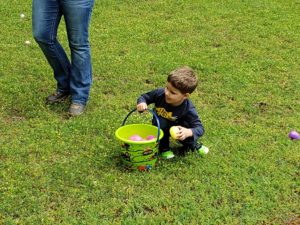 Easter egg hunt.